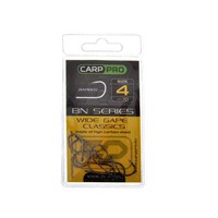 Фото Гачки Carp Pro Black Nickel Wide Gape Classics №4 CPBNWGC4