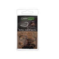 Фото Гачки Carp Pro Black Nickel Wide Gape In-turned Eye №4 CPBNWGE4