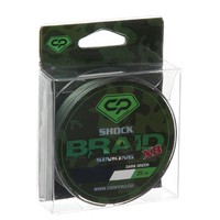 Фото Шок-лідер Carp Diamond Shock Braid PE X8 0.16мм 25м Dark Green CP1625-8-25