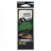 Фото Гачок з повідцем Owner Method Feeder Quick Stop FD-03 №10 56930-03-10_20