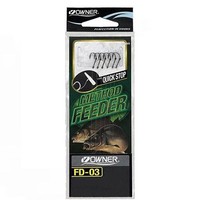 Фото Гачки з повідцем Owner Method Feeder Quick Stop FD-03 №06 56930-03-06_22