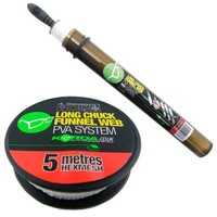 Фото Тунель на тубі Korda Longchuck Pva System Hexmesh 7 м KLCFW1