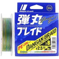 Фото Шнур Major Craft Dangan Braid X8 150м #1.2/0.16 25lb 9.8 кг 772.73.53