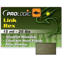 Фото Поводковий матеріал Prologic Link Rex 15m 40lbs Camo Silt 1846.01.04