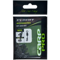Фото Вертлюжок Carp Pro Quick Change №4 10 шт 6455-004