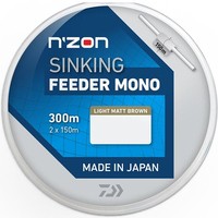 Фото Волосінь Daiwa N`Zon Sinking Feeder Mono Brown 300m 4.99kg 0.26mm 12405-026