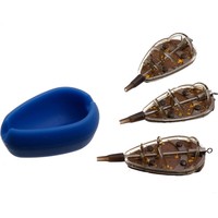 Фото Hабір годівниць Flagman Flat Feeder Medium + Mould FFFM_SET