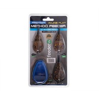 Фото Hабір годівниць Flagman Flat Feeder Medium + Mould FFFM_SET
