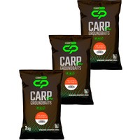 Фото Набір Прикормок Carp Pro Groundbaits Медова з перцем 3 упаковки PRF921N_3