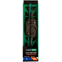 Фото Готова oснастка на лідкорі Carp Pro Flat Method Feeder №6 40 г CP18103-40
