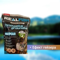 Фото Набір Прикормка Real Fish Універсал Смажені коноплі 1 кг 4 упаковки 4820026884202