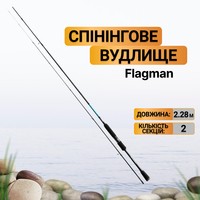 Фото Спінінгове вудлище Flagman Thunder Max 762ML 2.28м 4-20г FTRM-762ML