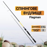 Фото Спінінгове вудлище Flagman Tactic 2.13м 18г FTAC702