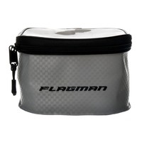 Фото Ємність із кришкою для годівниць Flagman EVA Gray Woven 18x18x10см FGEVA003