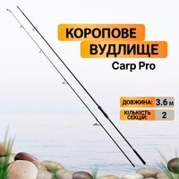 Фото Набір Коропове вудлище Carp Pro '24 Rondel 12' 3.6м 3lb CPR123 + Котушка Carp Pro D-Carp 8000 SD New